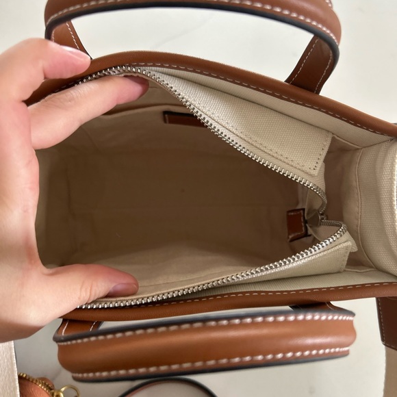 Zara mini canvas bag - Picture 2 of 3